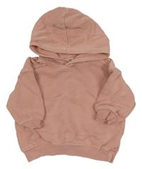 Staroružová mikina s kapucňou H&M