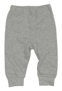 Sivé melírované ľahké tepláky