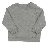 Sivá melírovaná mikina F&F