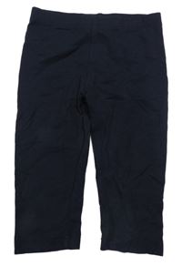 Tmavomodré capri legíny H&M