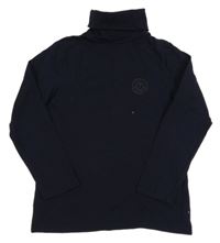 Tmavomodrý rolák s nápisom Jacadi