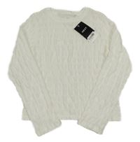 Nové - Bílé pruhované triko Next