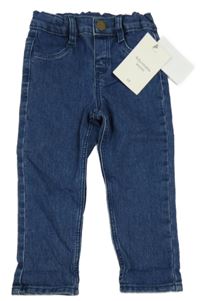 Nové - Tmavomodré skinny rifle H&M