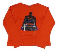 Červené tričko s Batmanem