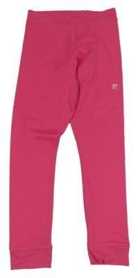 Tmavoružové športové funkčné tepláky nevica