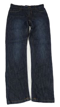 Tmavomodré straght fit rifle Denim Co.