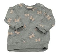 Sivá mikina s Minnie George