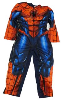 Kostým - Červeno-modrý overal - Spideman Marvel