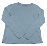 Šedomodré tričko H&M