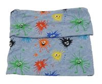 Světlemodro-barevný multifunkční nákrčník s příšerkami C&A