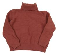 Staroružový vlnený svetrový rolák Benetton