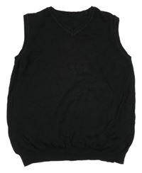 Čierna svetrová vesta George