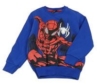 Tmavomodrá mikina so Spidermanem