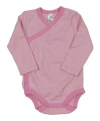 Růžovo-bílé pruhované zavinovací body Topomini