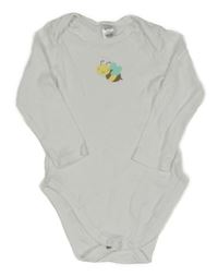 Bílé body s včelkou C&A