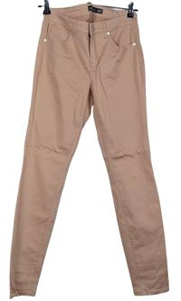 Dámske svetloružové skinny nohavice zn. One5One