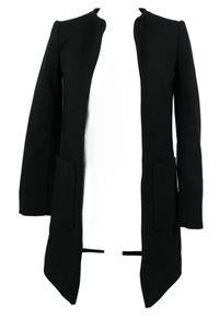 Dámský černý strukturovaný cardigán H&M vel. 32