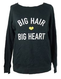 Dámská tmavomodrá mikina s nápisem Dry Bar 