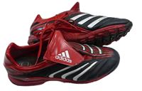 Pánske čierno-červené futbalové topánky Adidas vel. 45
