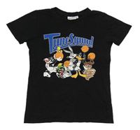 Černé tričko Looney tunes