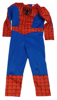 Kostým - Modro-červený overal s pavoukem - Spiderman H&M