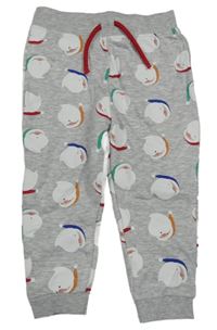 Šedé tepláky se Santou Primark