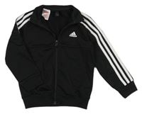 Čierno-biela prepínaci funkčná športová mikina Adidas