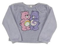 Lila chlpatá pyžamová mikina - Starostliví medvedíci H&M