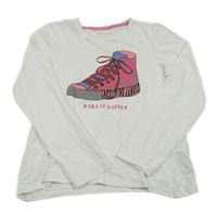 Bílé triko s teniskou Primark