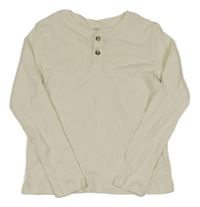 Smetanové triko H&M