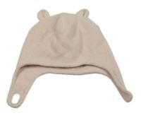 Světlerůžová fleecová ušanka H&M