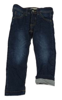 Tmavomodré podšité rifle Pocopiano 