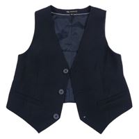 Tmavomodrá společenská vesta C&A