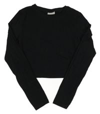 Čierne crop tričko Matalan