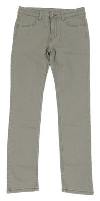 Sivé skinny fit rifle H&M