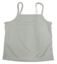 Biely crop top