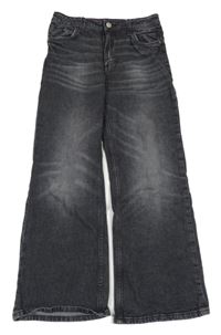 Šedé baggy rifle H&M