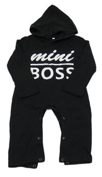 Černý overal s nápisy akapucí 