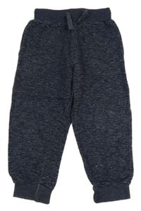 Tmavomodré melírované tepláky PRIMARK