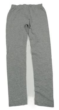 Sivé melírované legíny Kids