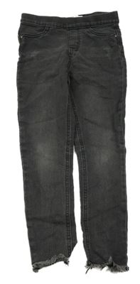 Tmavosivé rifľové džegíny Denim Co.