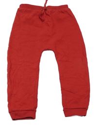 Červené turecké tepláky Matalan