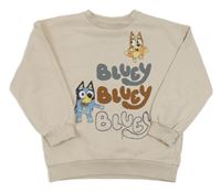 Svetlobéžová mikina s Bluey a Bingo M&S