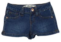 Tmavomodré rifľové kraťasy Denim Co.