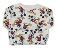 Smetanová mikina s Mickey PRIMARK