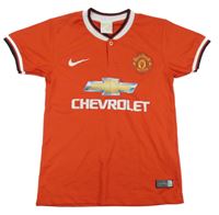Červený fotbalový dres Manchester United Nike