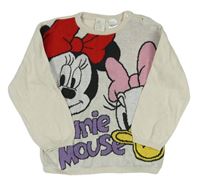 Krémový svetr s Minnie a Daisy H&M