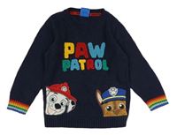 Tmavomodrý sveter s Paw Patrol George