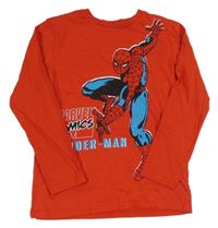 Červené tričko so Spidermanem St. Bernard