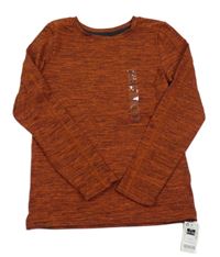 Nové - Hnědé melírované sportovní triko St. Bernard